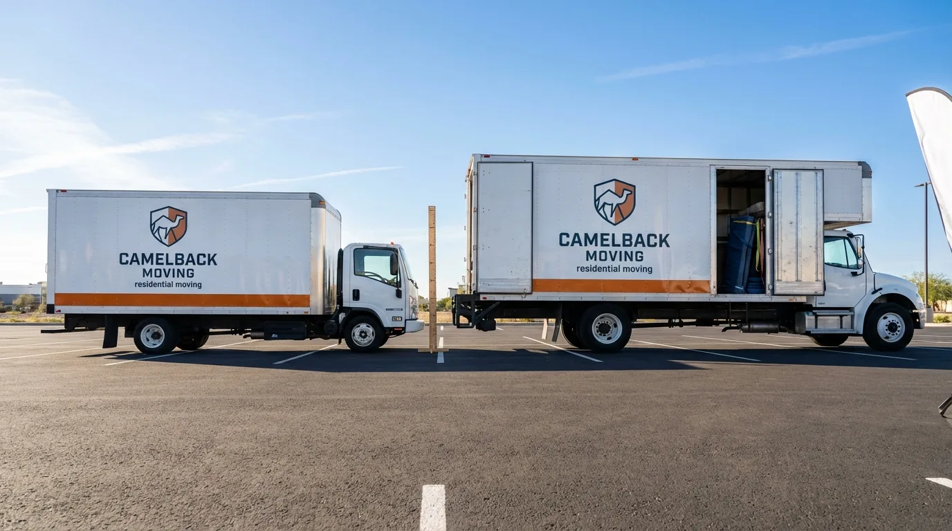 Moving truck size capacity guide in Millbrae